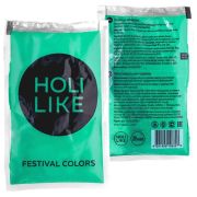 Фестивальная краска Holi like цвет бирюзовый пакет 100г